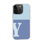 Slim Protection Case［ Original - initial two tone - Y blue ］