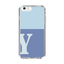 Slim Protection Case［ Original - initial two tone - Y blue ］