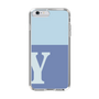 Slim Protection Case［ Original - initial two tone - Y blue ］