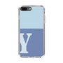 Slim Protection Case［ Original - initial two tone - Y blue ］