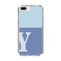 Slim Protection Case［ Original - initial two tone - Y blue ］