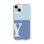 Slim Protection Case［ Original - initial two tone - Y blue ］