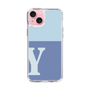 Slim Protection Case［ Original - initial two tone - Y blue ］