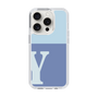 Slim Protection Case［ Original - initial two tone - Y blue ］