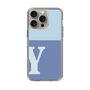 Slim Protection Case［ Original - initial two tone - Y blue ］