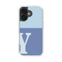Slim Protection Case［ オリジナル - initial two tone - Y blue ］