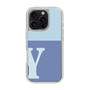 Slim Protection Case［ オリジナル - initial two tone - Y blue ］