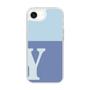 Slim Protection Case［ Original - initial two tone - Y blue ］