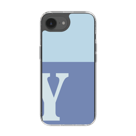 Slim Protection Case［ Original - initial two tone - Y blue ］