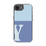 Slim Protection Case［ Original - initial two tone - Y blue ］