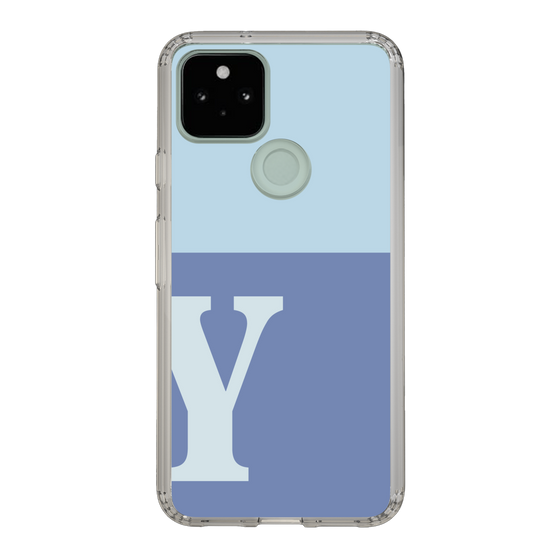 Slim Protection Case［ Original - initial two tone - Y blue ］