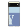 Slim Protection Case［ Original - initial two tone - Y blue ］