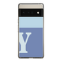 Slim Protection Case［ Original - initial two tone - Y blue ］