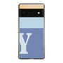 Slim Protection Case［ Original - initial two tone - Y blue ］