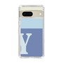 Slim Protection Case［ Original - initial two tone - Y blue ］