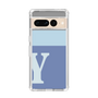 Slim Protection Case［ Original - initial two tone - Y blue ］
