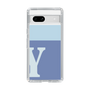 Slim Protection Case［ Original - initial two tone - Y blue ］