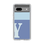 Slim Protection Case［ Original - initial two tone - Y blue ］