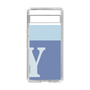 Slim Protection Case［ Original - initial two tone - Y blue ］