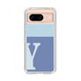 Slim Protection Case［ Original - initial two tone - Y blue ］