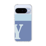 Slim Protection Case［ Original - initial two tone - Y blue ］