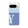 Slim Protection Case［ Original - initial two tone - Y blue ］
