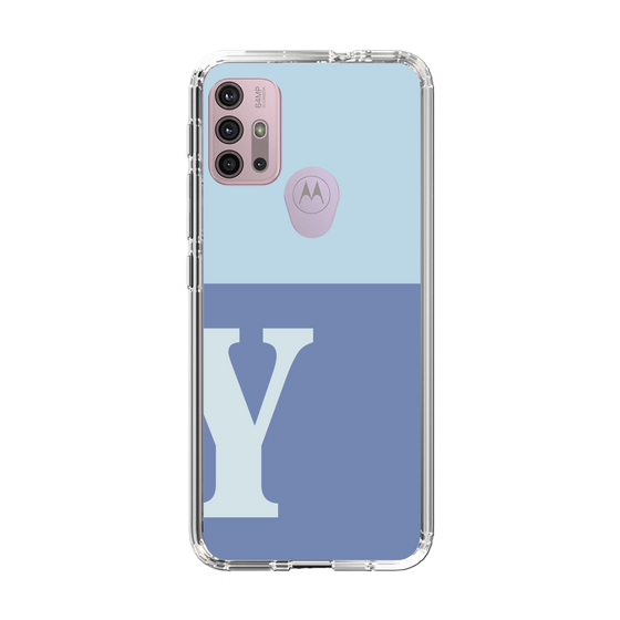 Slim Protection Case［ Original - initial two tone - Y blue ］