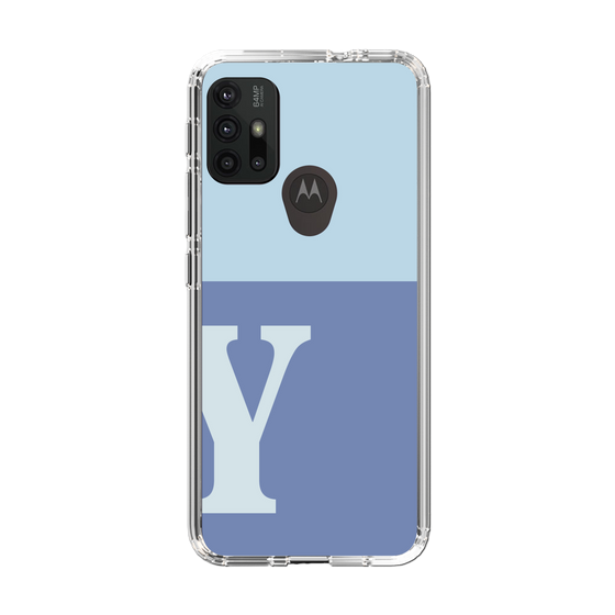 Slim Protection Case［ Original - initial two tone - Y blue ］