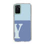 Slim Protection Case［ Original - initial two tone - Y blue ］