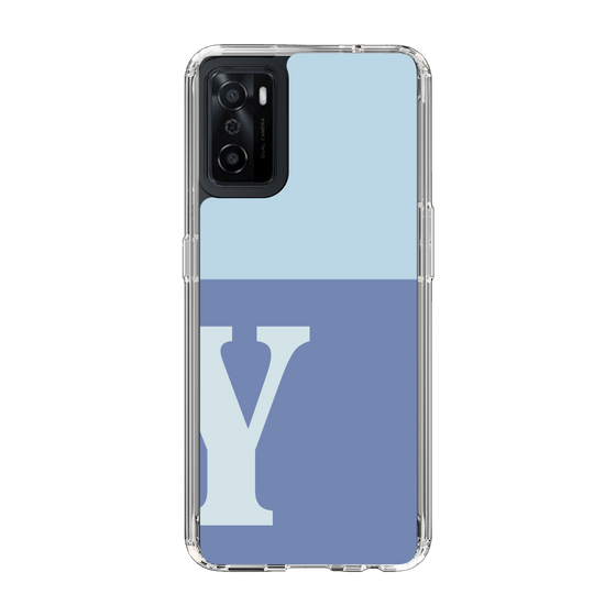 Slim Protection Case［ Original - initial two tone - Y blue ］
