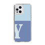 Slim Protection Case［ Original - initial two tone - Y blue ］