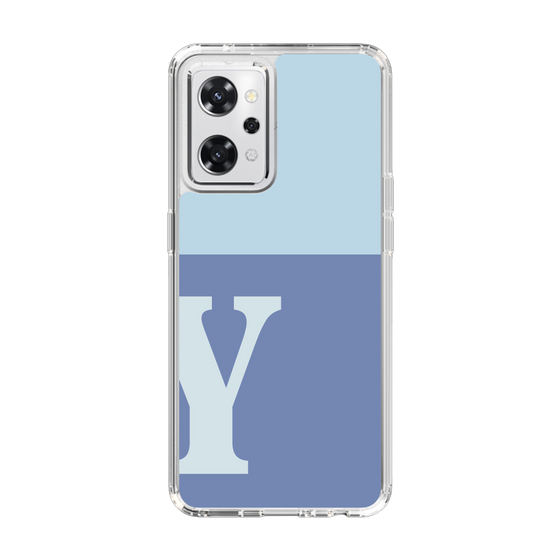 Slim Protection Case［ オリジナル - initial two tone - Y blue ］