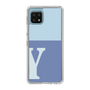 Slim Protection Case［ Original - initial two tone - Y blue ］
