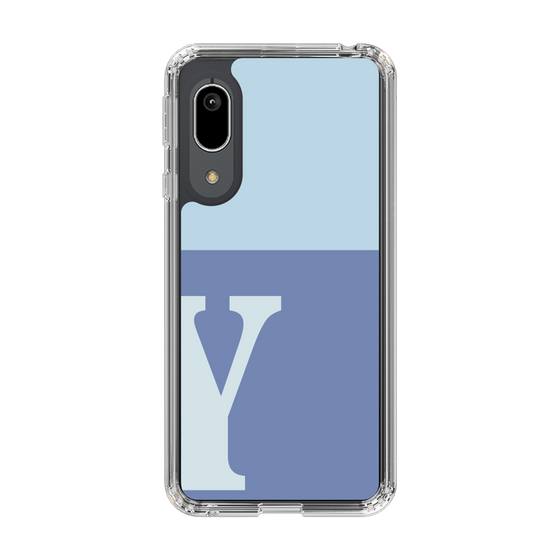 Slim Protection Case［ Original - initial two tone - Y blue ］