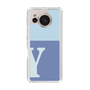 Slim Protection Case［ Original - initial two tone - Y blue ］