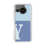Slim Protection Case［ Original - initial two tone - Y blue ］