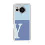 Slim Protection Case［ Original - initial two tone - Y blue ］