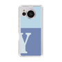 Slim Protection Case［ Original - initial two tone - Y blue ］