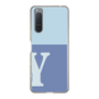 Slim Protection Case［ Original - initial two tone - Y blue ］
