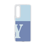 Slim Protection Case［ Original - initial two tone - Y blue ］