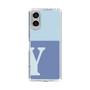 Slim Protection Case［ Original - initial two tone - Y blue ］
