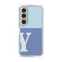 Slim Protection Case［ Original - initial two tone - Y blue ］