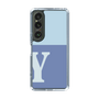 Slim Protection Case［ Original - initial two tone - Y blue ］
