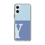 Slim Protection Case［ Original - initial two tone - Y blue ］