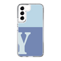 Slim Protection Case［ Original - initial two tone - Y blue ］