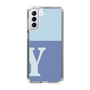 Slim Protection Case［ Original - initial two tone - Y blue ］