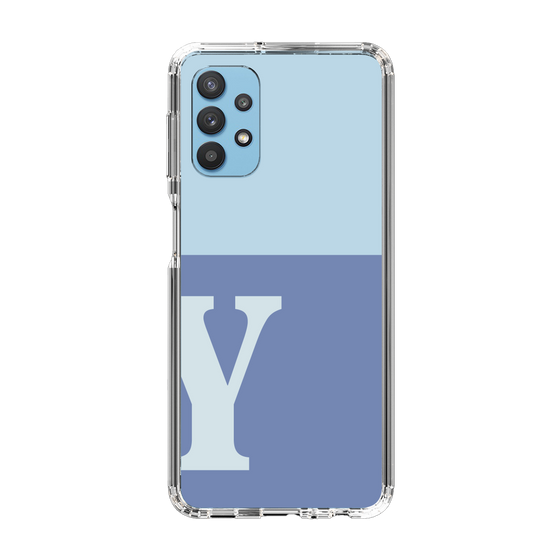 Slim Protection Case［ Original - initial two tone - Y blue ］