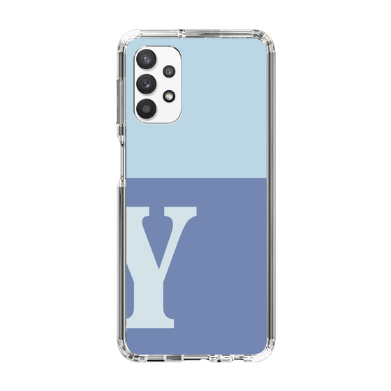 Slim Protection Case［ Original - initial two tone - Y blue ］