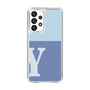 Slim Protection Case［ Original - initial two tone - Y blue ］