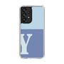 Slim Protection Case［ Original - initial two tone - Y blue ］